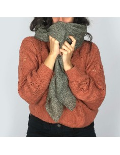 Fular Tiny Leopardo handmade 2